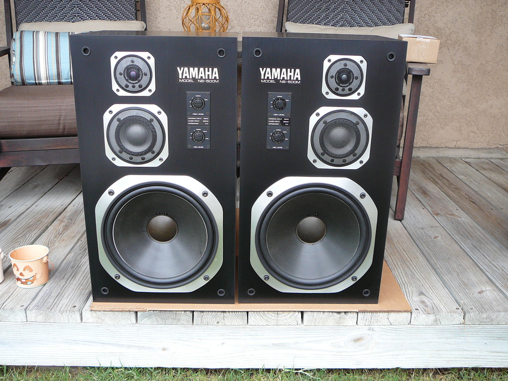 Yamaha Ns 500m Vintage Yamaha Speakers Super Clean For Sale Us Audio Mart