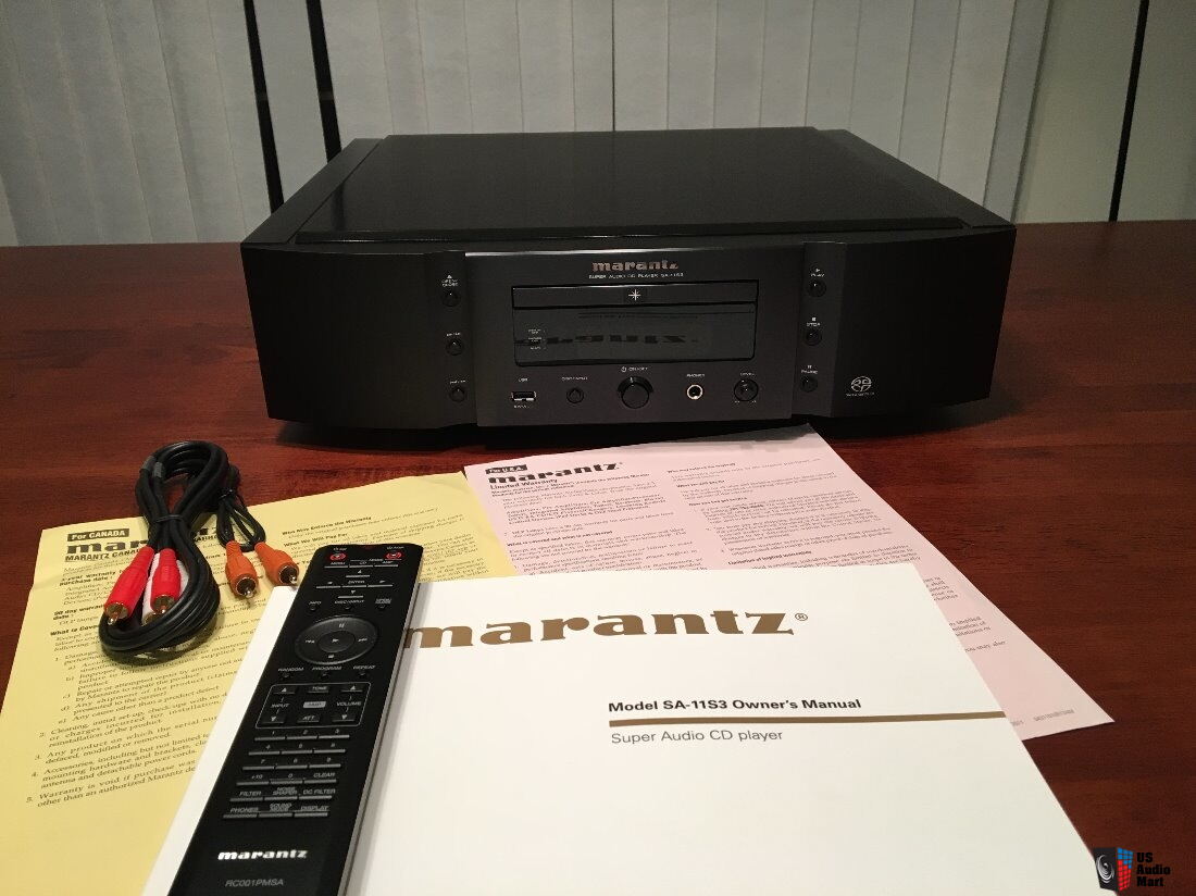 Marantz SA-11S3 Reference Series SACD/CD Player w/accessories