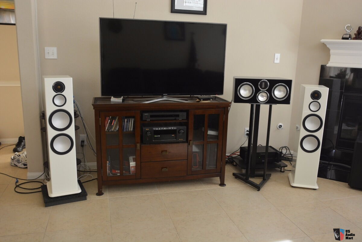 Monitor Audio Silver 10 Speakers (Gloss White) Photo 1662089 US
