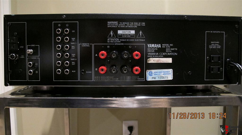 Download Yamaha Rx-570 Receiver Manual free - backupertab