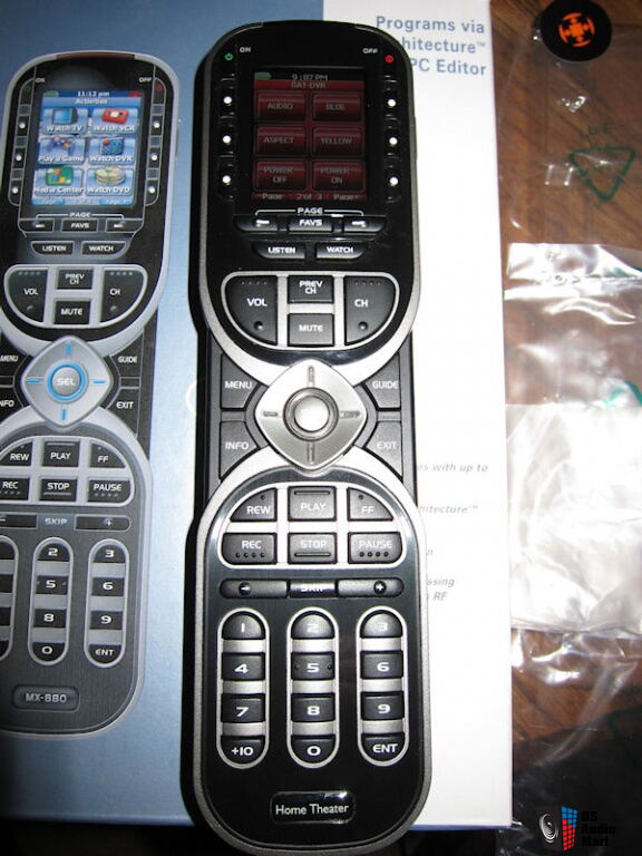 Universal MX-880 Remote Control w/ Software Photo #668743 - US Audio ...