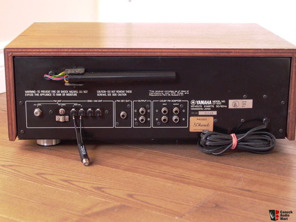 YAMAHA CT-1010 AM/FM ANALOG TUNER TRADE FOR PRE AMP AND/OR TUNER Photo