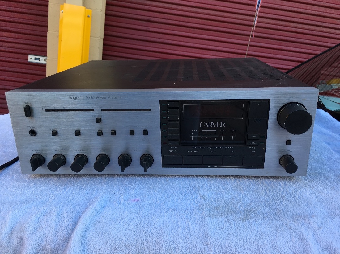 1980 Carver MXR-130 Magnetic Field Amplifier/Receiver For Sale - US ...