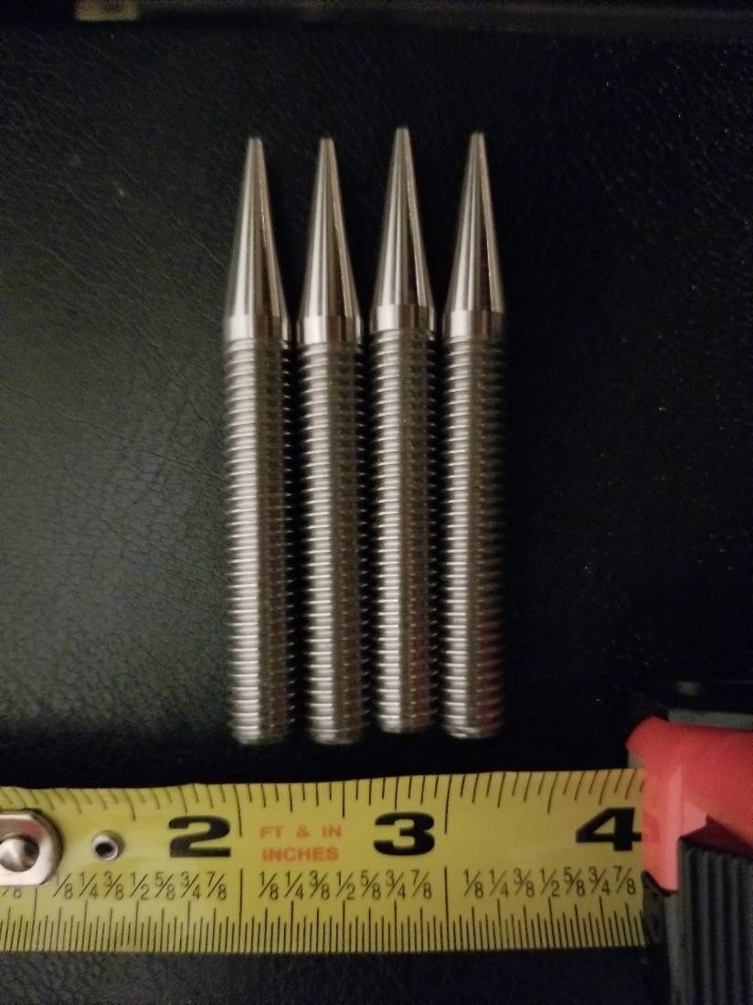 Stainless Steel threaded spikes For Sale US Audio Mart