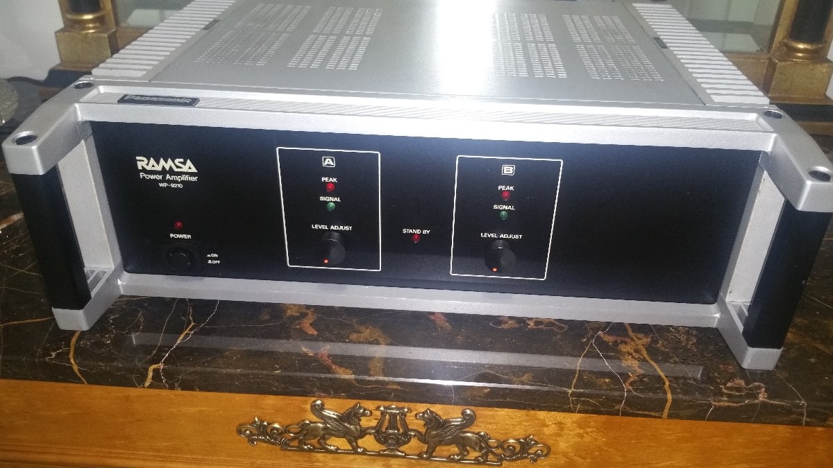 Ramsa Power Amplifier WP-9210 (Panasonic Pro Line) Vintage For Sale