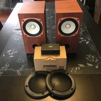 Fostex P1000E + Fe103en-Sol Full Range Speaker Pair, extra Ff105wk