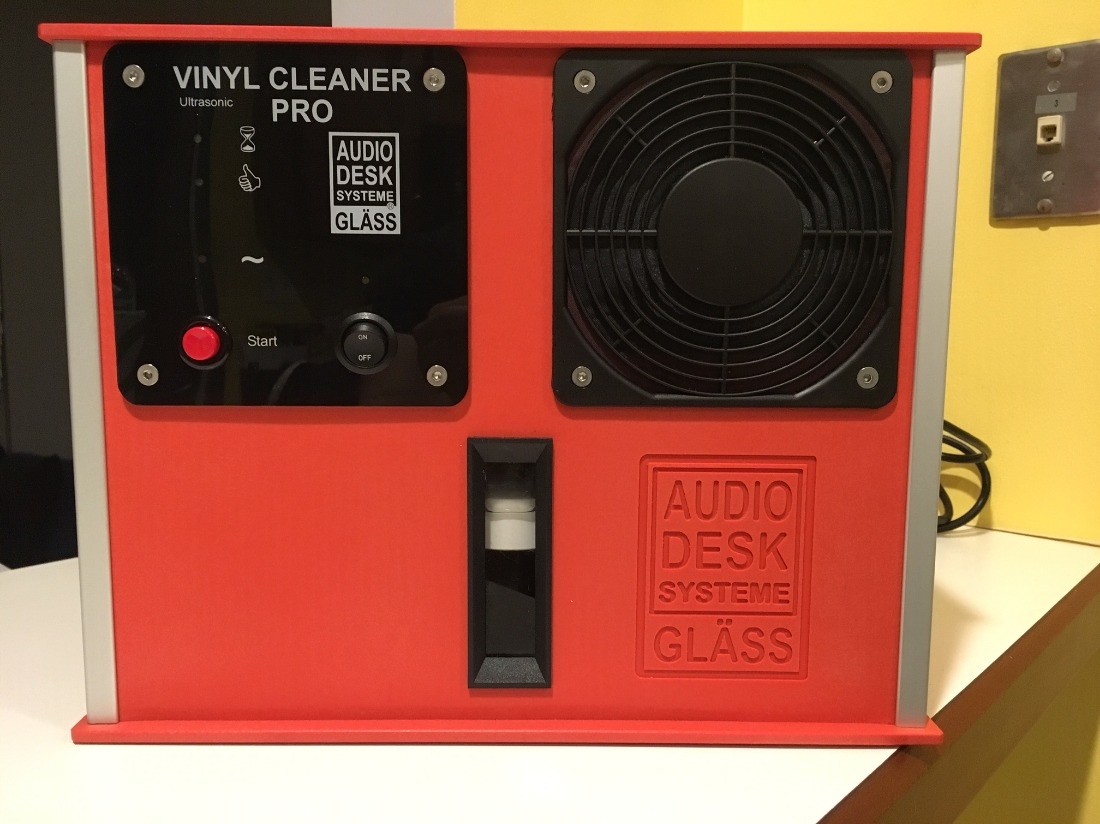 Red Audio Desk Systeme 2019 Premium Ultrasonic Vinyl Cleaner Pro