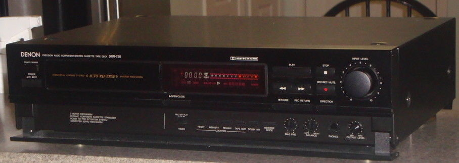 Denon DRR-780 Horizontal cassette tape Excellent For Sale - US Audio Mart