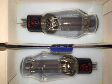 Matched pair of JJ 2A3-40 tubes in LIKE NEW condition For Sale