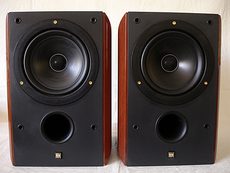 KEF RDM2 Reference-Monitor-Speakers-Cherry-Wood-SP3254 For Sale