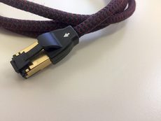 AudioQuest RJ/E Cinnamon Ethernet Cable - 1.5 Meters For Sale