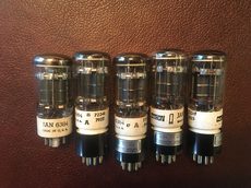 Bendix 6384 Super Tubes with 6L6 5881 KT66 Adapters For Sale - US
