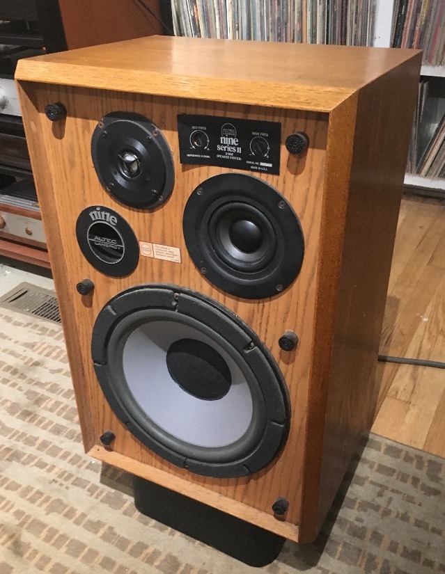 Rare Altec Lansing Model Nine Vintage Speakers For Sale Us Audio
