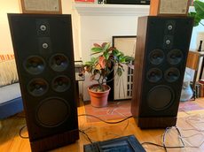 Vintage Polk Audio Sda 1b Floor Standing Speakers Hi Fi For