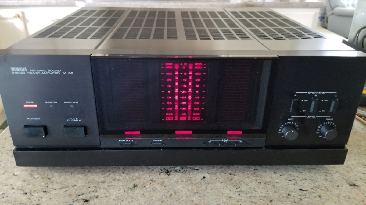 Awesome Yamaha M80 stereo power amplifier For Sale US Audio