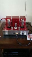 Triode TRV-A300SER vacum tube integrated amplifier. With Headphone