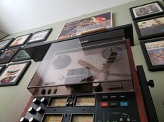 TEAC - A-2300SX with plexiglass dust cover - Reel to reel deck 18