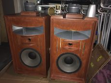 Altec vintage horn 31A Altec 730B driver beautiful cabinet For 