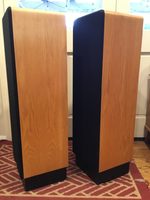 Rare ACI Audio Concept LV Speakers - Brown Vintage