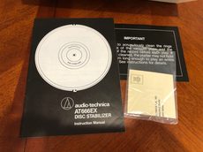 Audio-Technica AT666EX Vacuum Disk Stabilizer For Sale - US Audio Mart