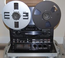 Teac X2000R auto reverse 10 reel to reel deck in black For Sale