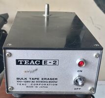 Teac E-2 bulk tape eraser For Sale - US Audio Mart