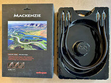 AudioQuest Mackenzie 0.5m RCA Interconnects For Sale - US