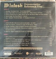 McIntosh Demonstration Reference Disc - 2x45rpm, 180g, Pressed