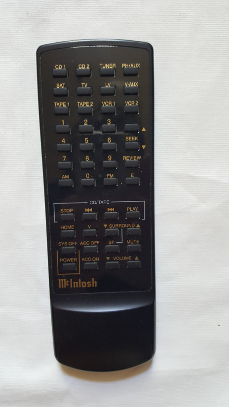 Used remote mcintosh for Sale | HifiShark.com Used remote mcintosh for Sale | HifiShark.com