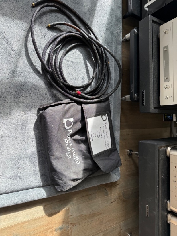 PURIST PAD PURIST AUDIO design COLOSSUS REV.B 1.5m 電源ケーブル
