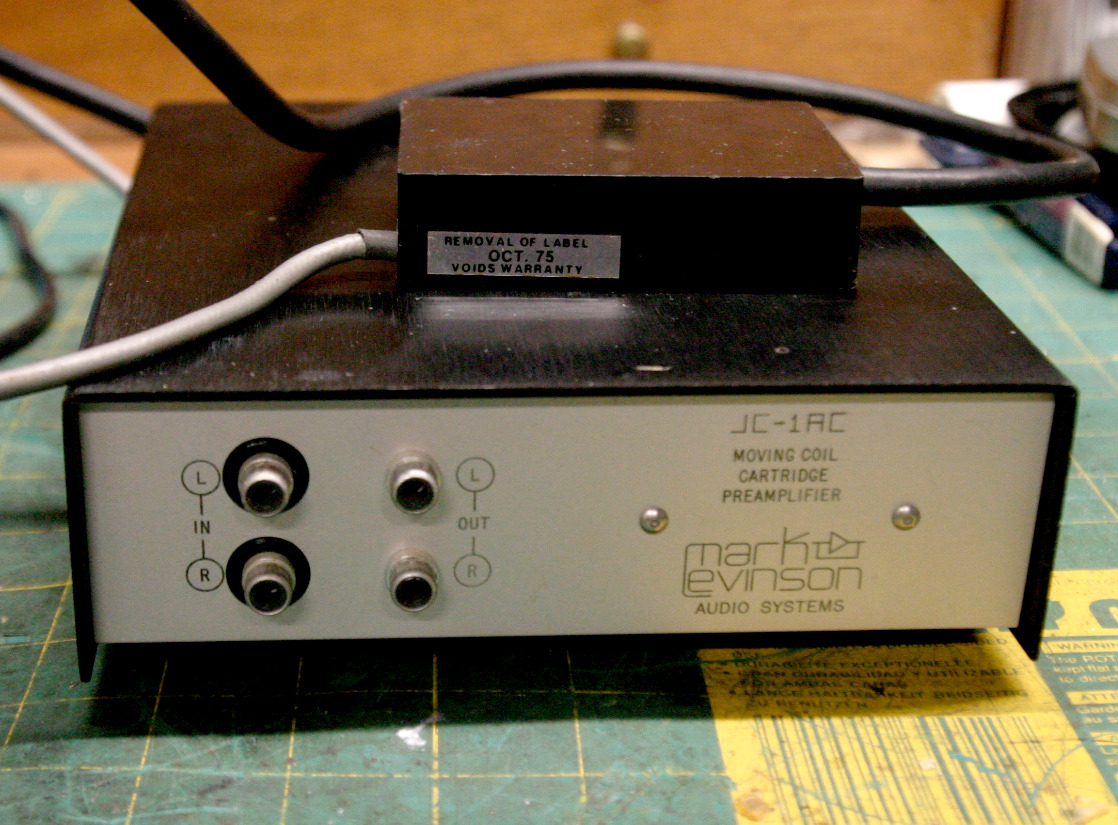 Used Mark Levinson JC-1AC MC head amplifiers for Sale | HifiShark.com