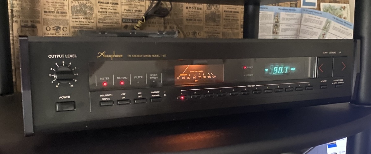 その他 Accuphase FM STEREO TUNER MODEL T-107 Used Accuphase T-107 Tuners for Sale | HifiShark.com