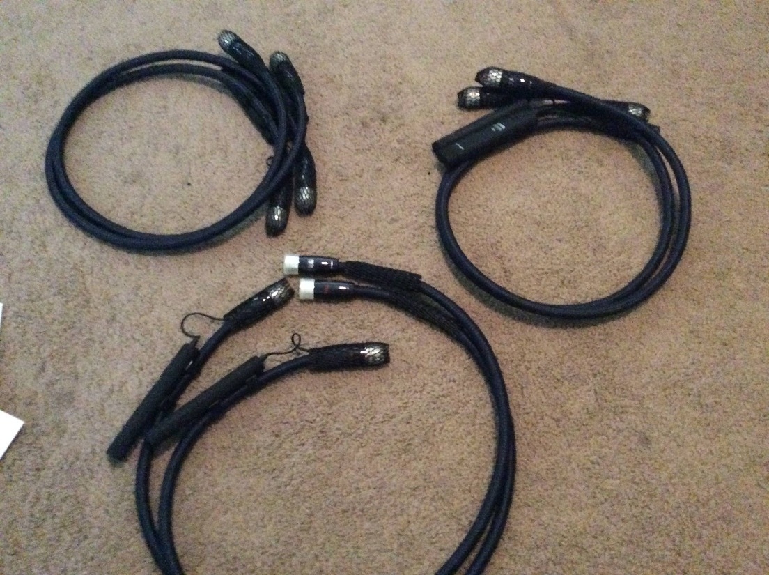 Audioquest Wild Blue Yonder XLR 1 Meter Reduced Last Pair For Sale 