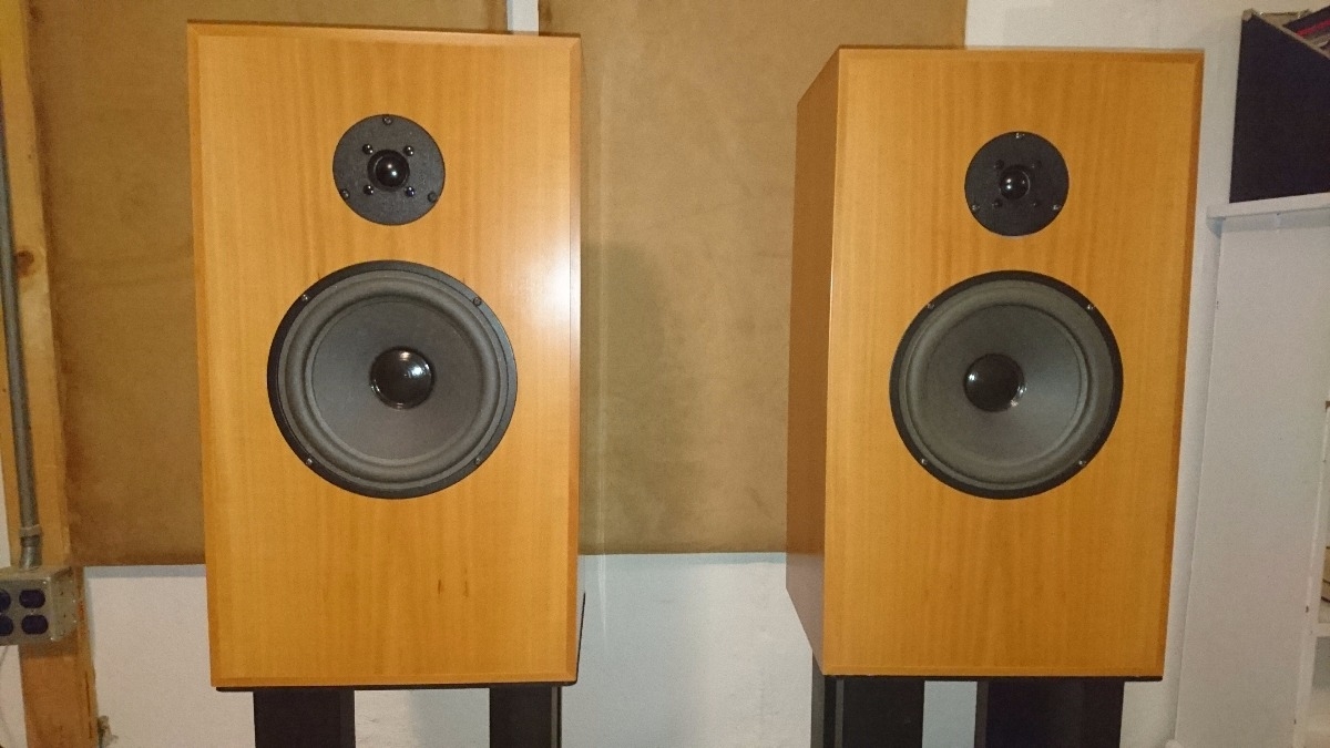 Audio Note AN-J Spe speakers Pearwood w/ stands and Sogon jumpers For ...