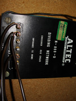 One pair Altec N-800-D Dividing Network 800 Cycles 16 Ohm