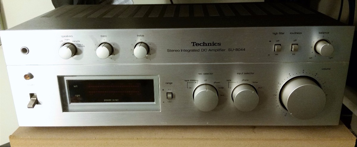 Technics SU-8044 Phono Stage Amplifier. UNTESTED AS IS OR FOR PARTS