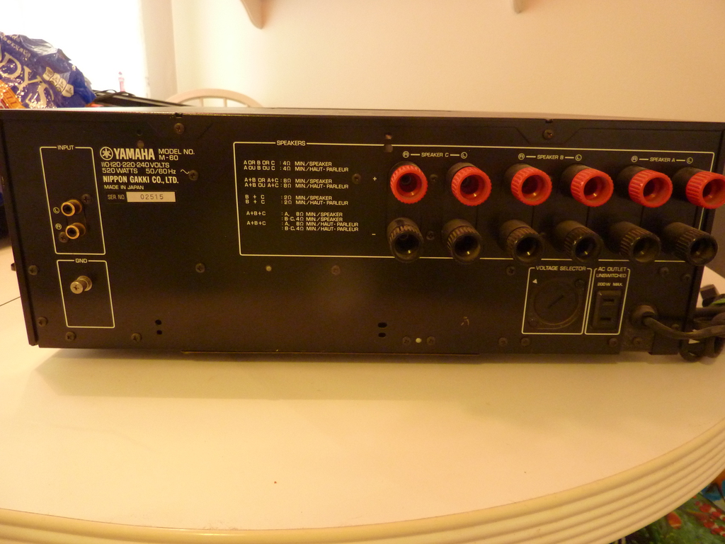 Yamaha M60 Amp For Sale US Audio Mart