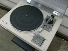 Kenwood KD-3055 "marble" composite base turntable Photo #95893 - US