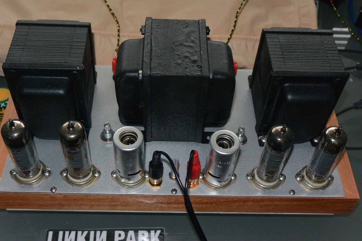 Homemade tube stereo amplifier....Amp is sold, but I still have the