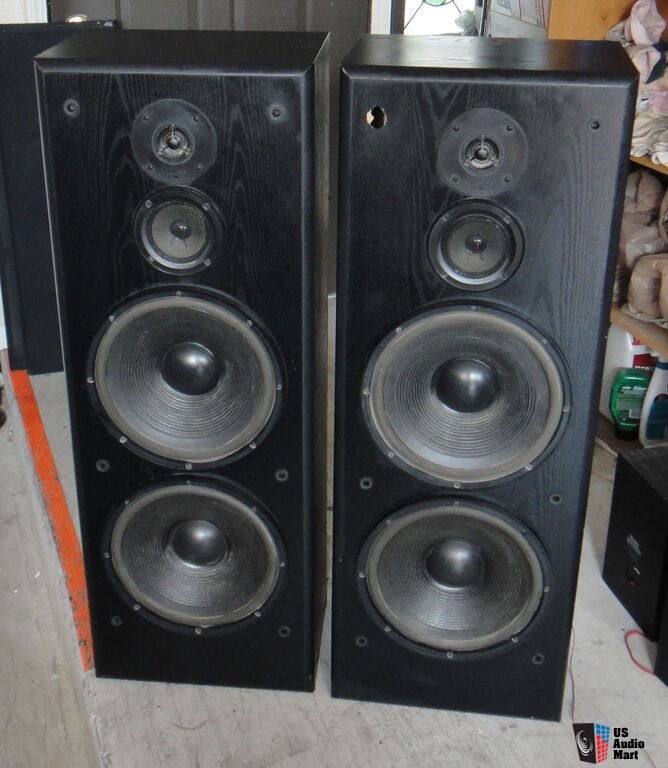 Vintage KLH AV5001 BA made in USA speakers For Sale US Audio Mart