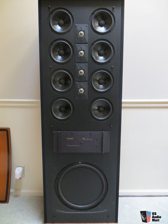 Vintage Polk Audio Sda Srs Tower Speakers Photo 1000753