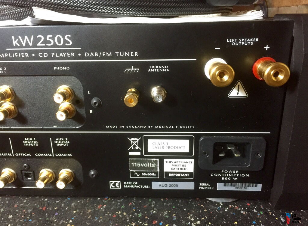FS/ MUSICAL FIDELITY KW250S modified by Parts Conex Photo #1025128 - US