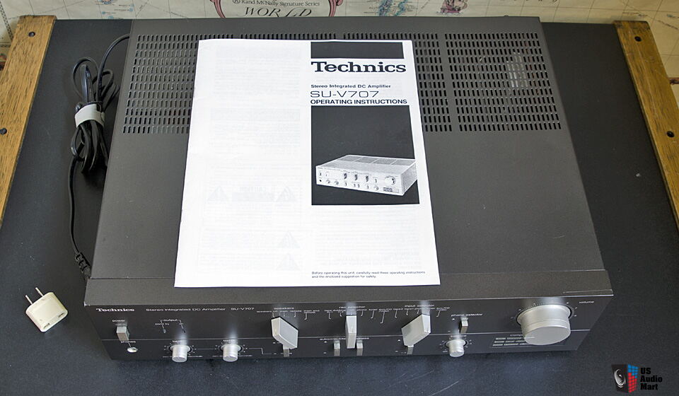 Technics Model Su V707 Stereo Integrated Dc Amplifier 90 Wpc Rms Photo 1034194 Canuck Audio Mart