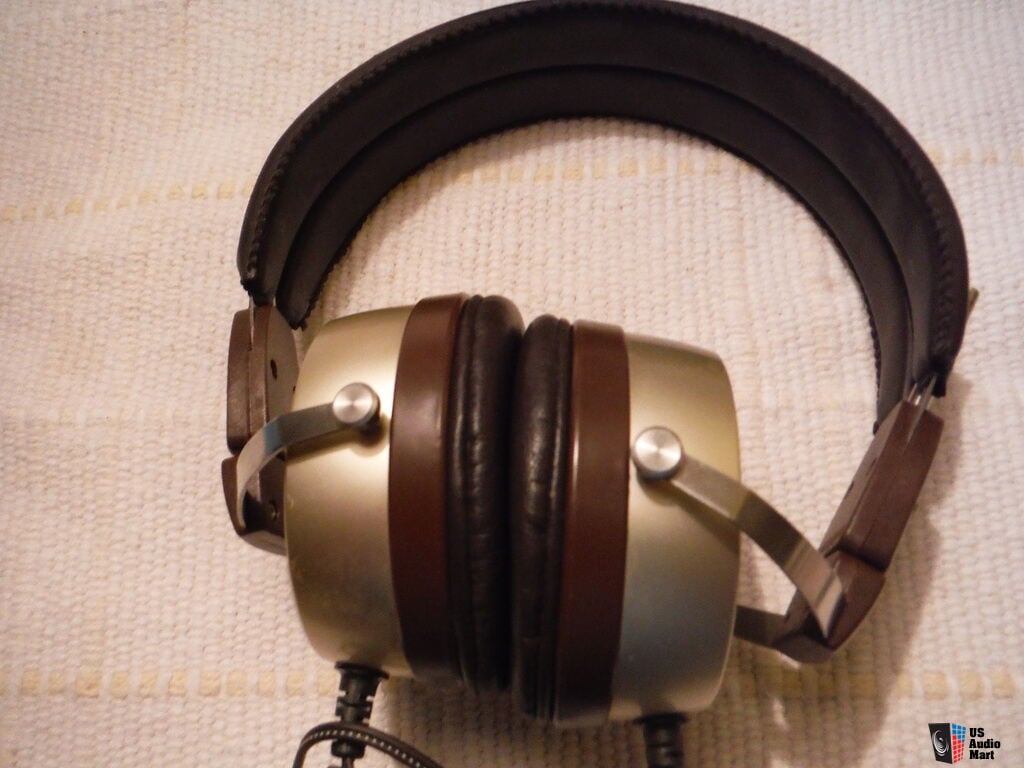 Audio-Technica AT- 706 Electrostatic Stereoheadphones & Adapter 