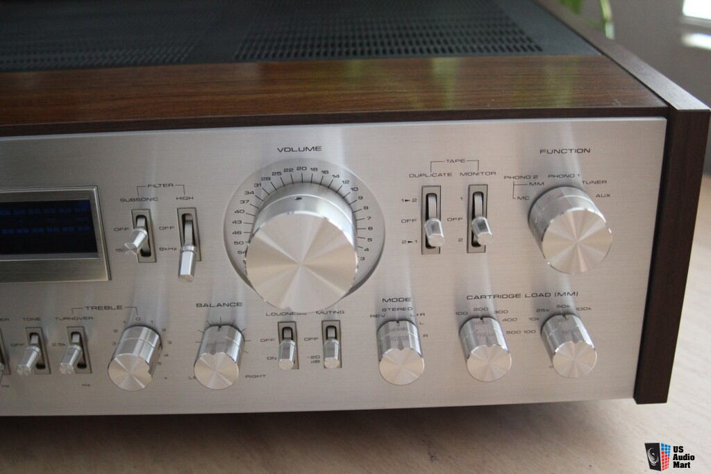 Vintage Pioneer Amplifier SA-9800 - Silver Collection with Fluroscan ...