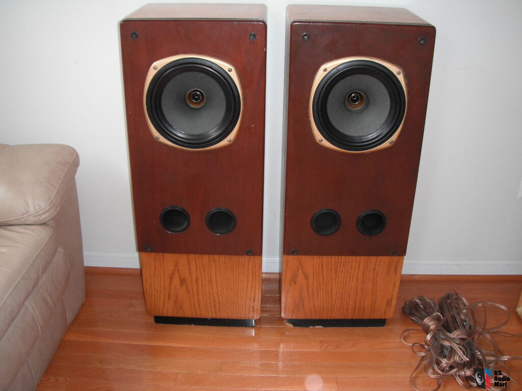 Tannoy Stirling Coaxial Drivers In Custom Cabinets Photo Canuck Audio Mart