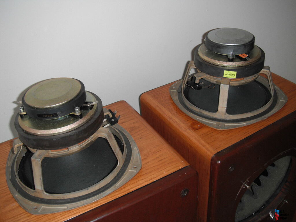 Tannoy Stirling Coaxial Drivers In Custom Cabinets Photo Us Audio Mart