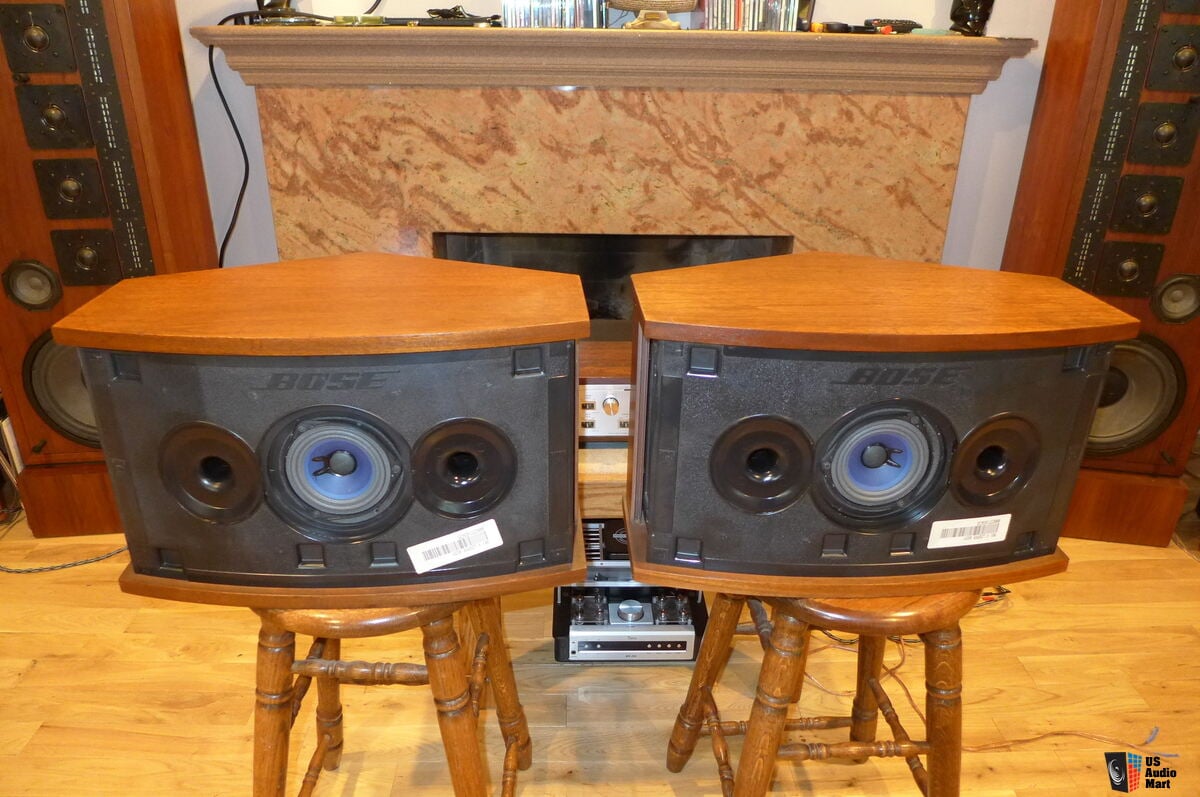 Vintage 1970s Bose 901 Series Iii Pedestal Speakers W Equalizer Walnut Best Home Theater System Bose Speakers Vintage