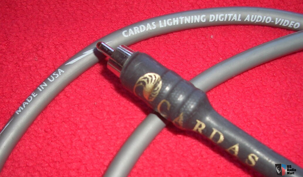 Cardas Lightning Coaxial Digital Cable Interconnect *1.5 Meters* W