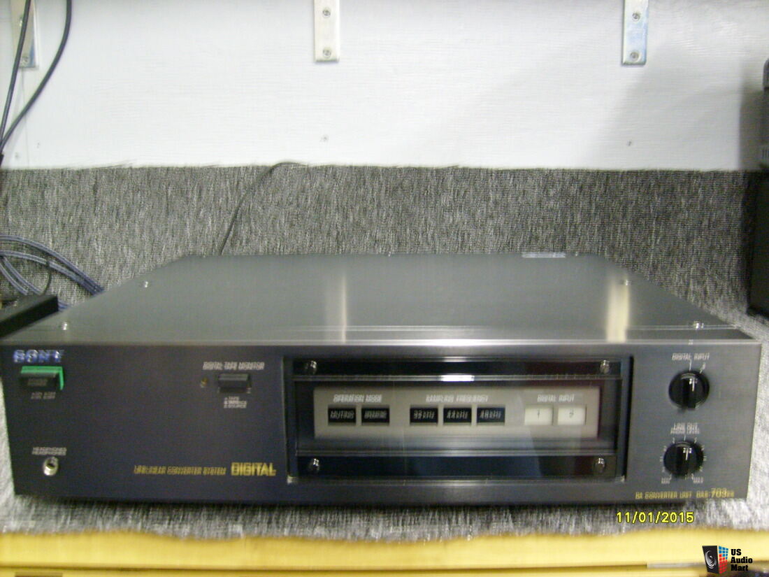 Sony DAS703ES D/A Converter For Sale - US Audio Mart